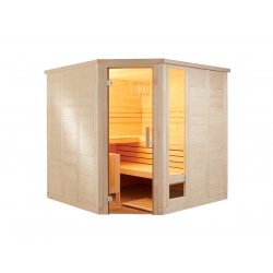 Sauna fińska Komfort Corner Sentiotec Harvia